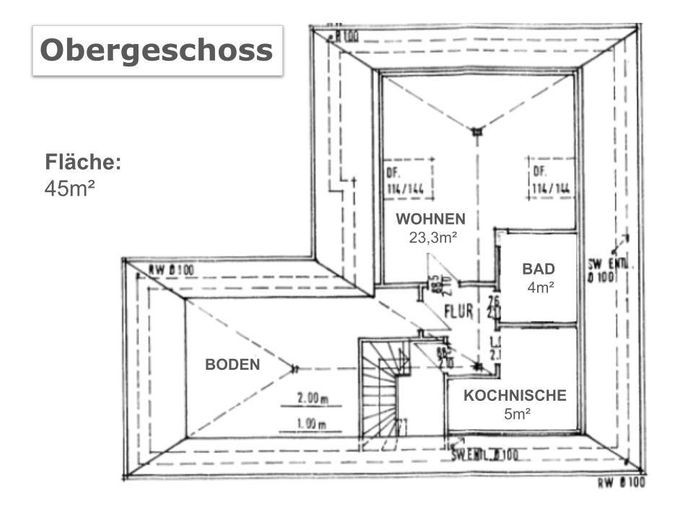 Grundriss Obergeschoss