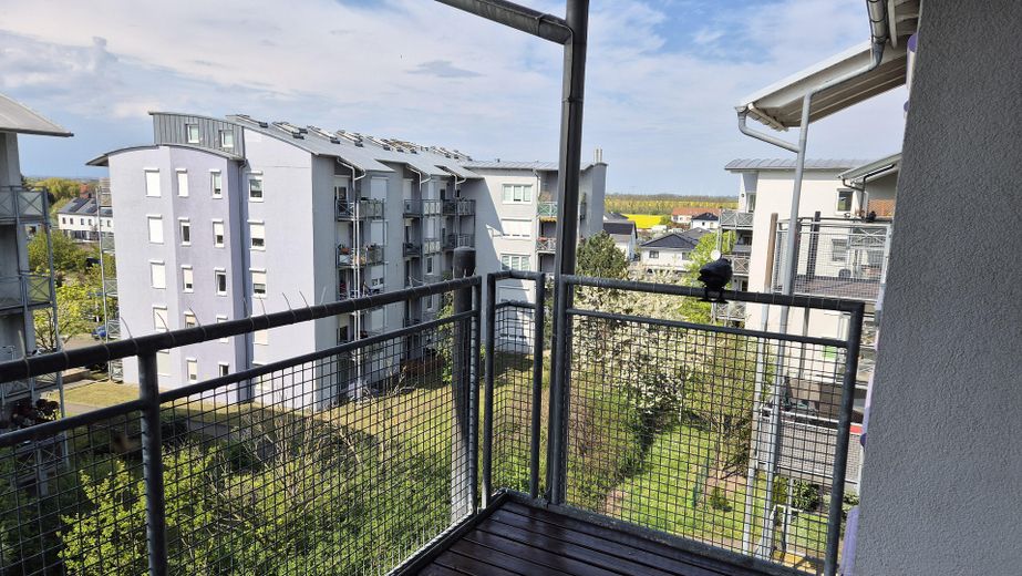 Sicht vom Balkon