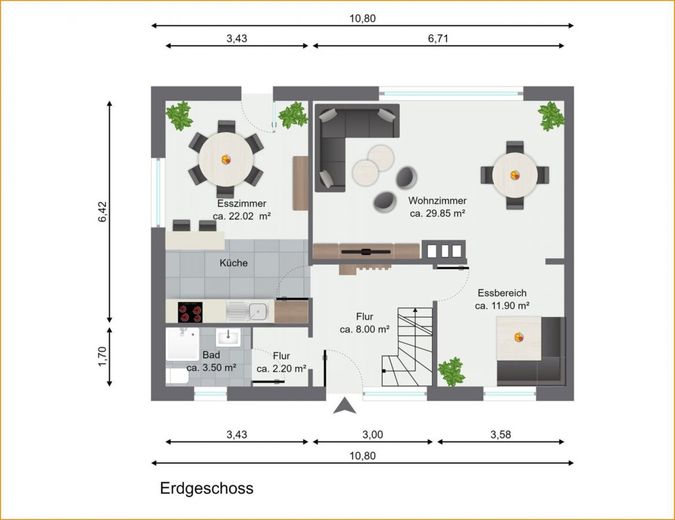 Grundriss EG