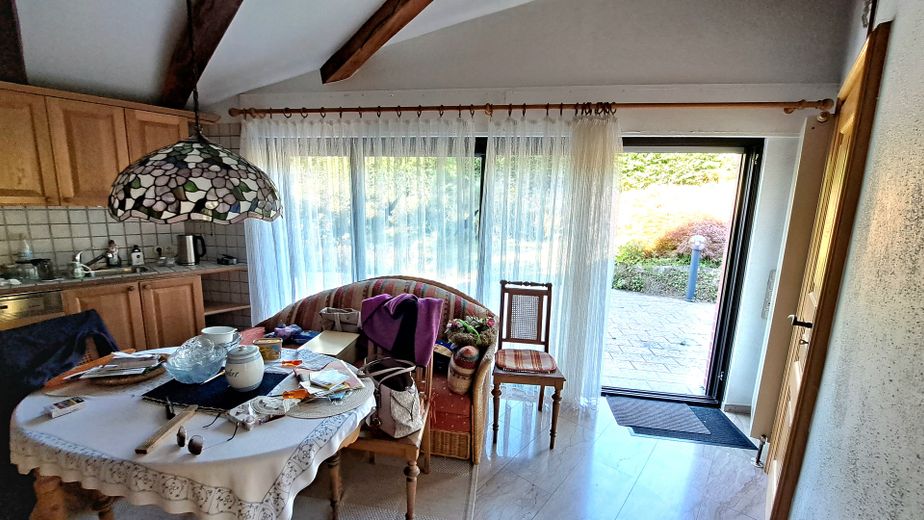 Küche mit Terrasse