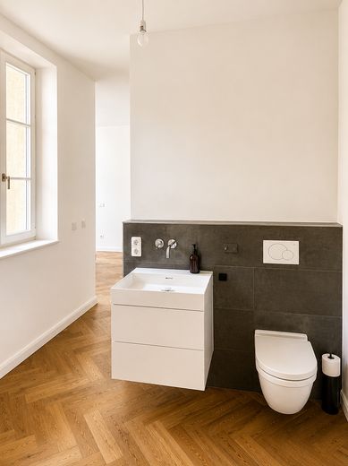Little city house in the heart of Munich – Badezimmer