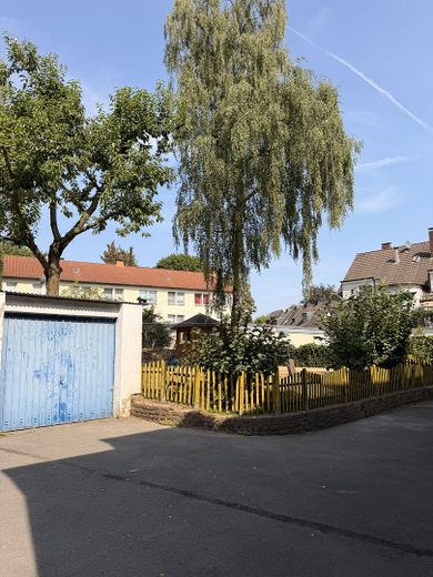 Appartamento di 2,5 locali + garage + ingresso privato + giardino, direttamente presso la TU Dortmund e il parco tecnologico di Dortmund – Garage / Garten