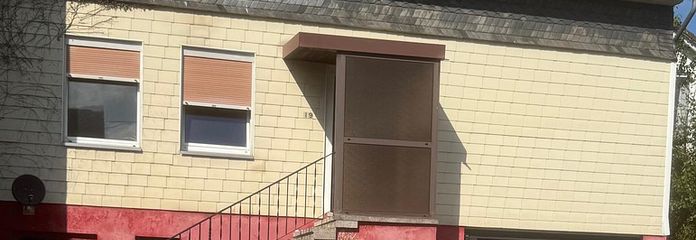 Ansicht von der Straße aus