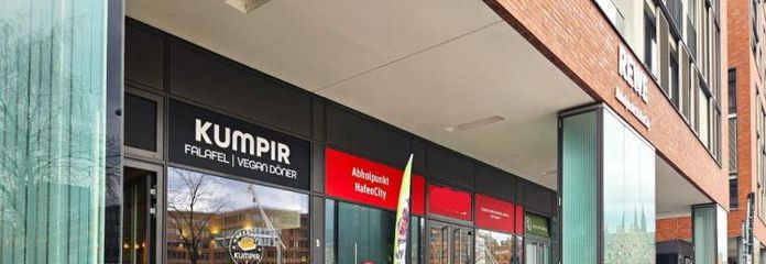 Ladenfläche im Zentrum der HafenCity