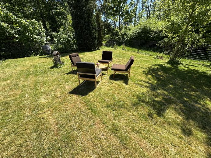 Aussicht Garten in Wald