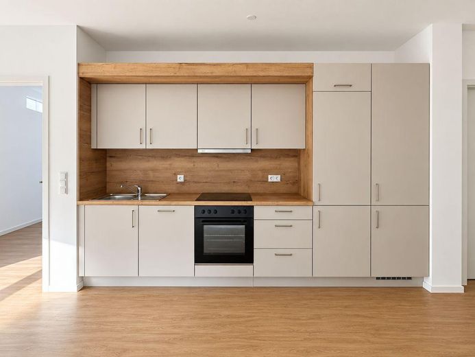 Appartamento per famiglie in un nuovo edificio! Appartamento di alta qualità con 4 locali e cucina componibile! Visita libera il 10.10.2026 – Küche