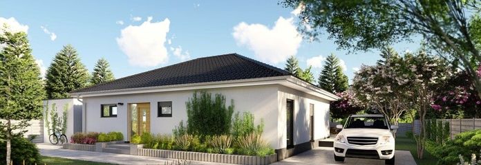 Hausansicht Bungalow 118