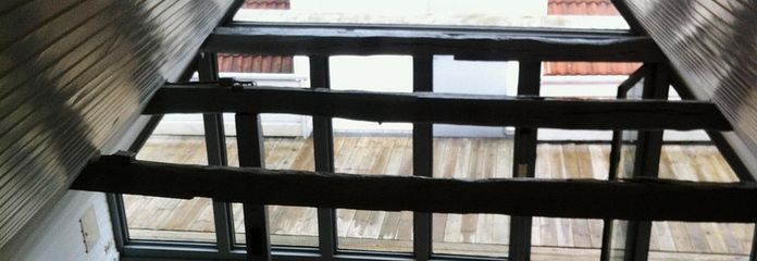 Atelier-Blick von Schlafempore