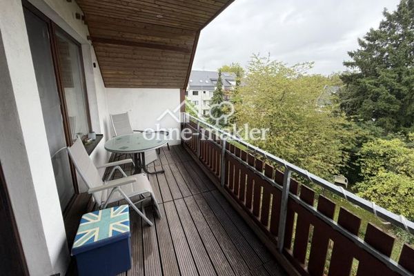 1-Zimmer Apartment mit Balkon, Küche und Stellplatz