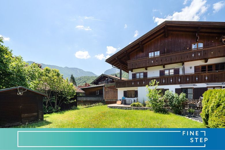 Bergblick inklusive - 2-Zimmer-Wohnung in Schleching – FINESTEP Immobilien