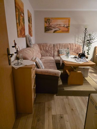 PREISSENKUNG: Gemütliche 2 Zi.-Erdgeschosswohnung mit Gartennutzung – Wohnzimmer