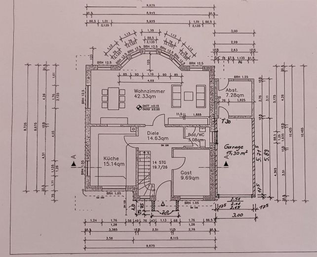 Freistehendes Einfamilienhaus - Ihr neues Zuhause – Grundriss EG