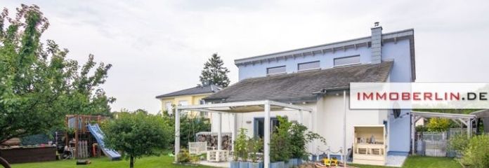 IMMOBERLIN.DE - Meravigliosa casa unifamiliare con giardino esposto a ovest e garage doppio vicino al lago