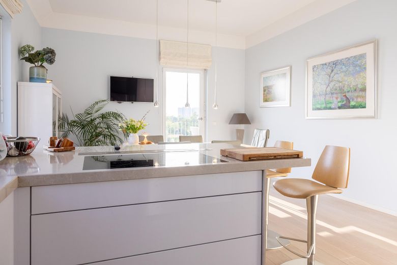 ¡Ubicación, ubicación, ubicación! ¡Apartamento en la Speicherstadt junto al agua! – Küche