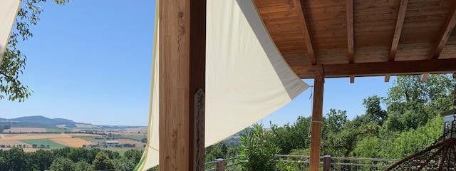 Terrasse mit Urlaubsfeeling 