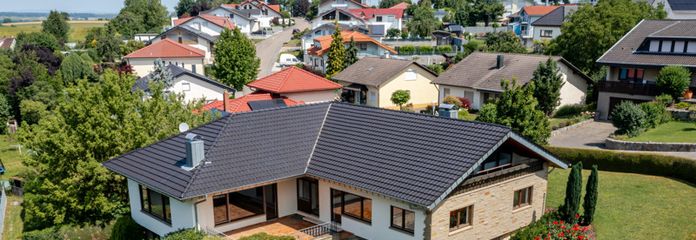 Luftaufnahme ds Anwesens