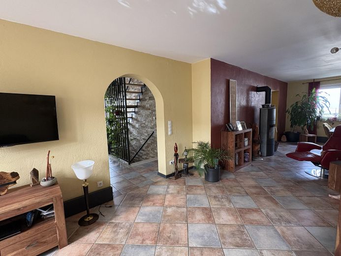 Жити там, де інші проводять відпустку – Wohnzimmer, Blick zum Essplatz