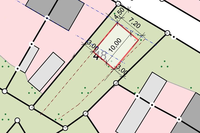 Skizze Grundfläche Bebauung