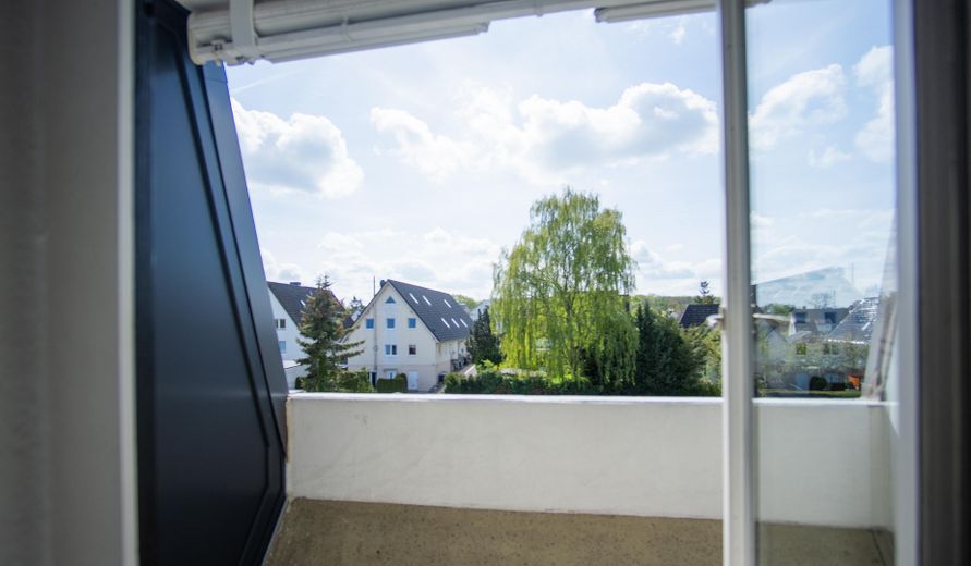 Aussicht Balkon Schlafzimmer