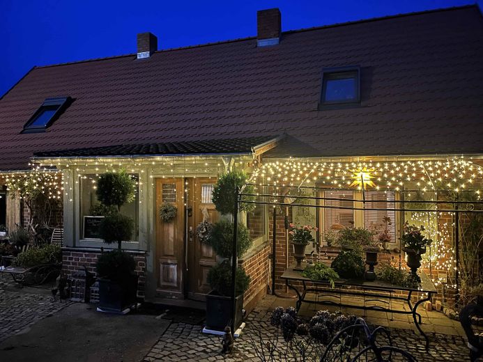 Ein Stück vom Paradies in Elb-Nähe - saniertes Bauernhaus mit Vintage-Charme – das Haus in der Adventszeit