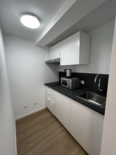 Neu renovierte voll ausgestattetes 1 Zimmerappartement im Stadtkern Degerloch – Küche