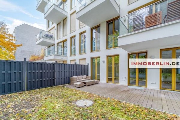 IMMOBERLIN.DE - शानदार स्थान! शांत दक्षिण-पश्चिम छत और बगीचे वाली आधुनिक अपार्टमेंट