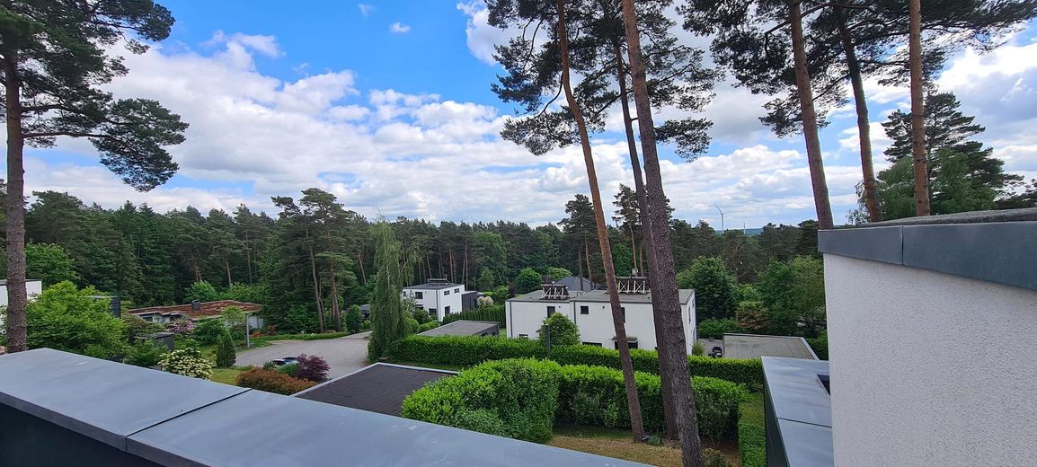 Blick von der Dachterrasse