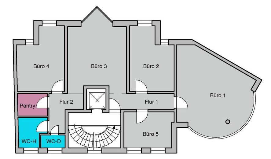Grundriss Etage