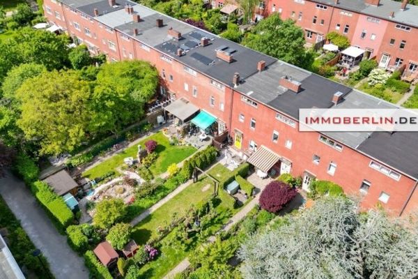 IMMOBERLIN.DE - Un classico! Casa confortevole con bellissimo ambiente e idillio da giardino