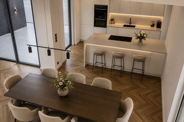 Pierwsze zasiedlenie, wyjątkowy dom na poziomach split-level w Meerbusch-Büderich / Düsseldorfie