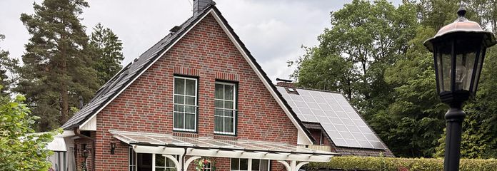 Gartenansicht Haus