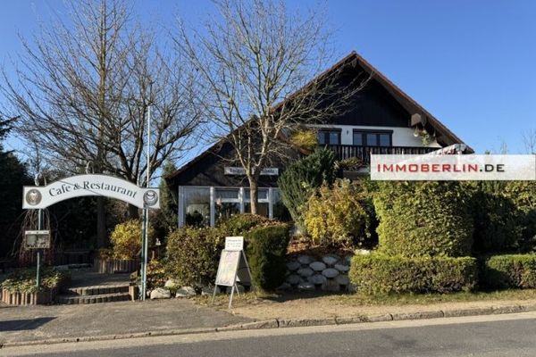IMMOBERLIN.DE - Etablierte Gastronomie mit Einliegerwohnung & Südgarten