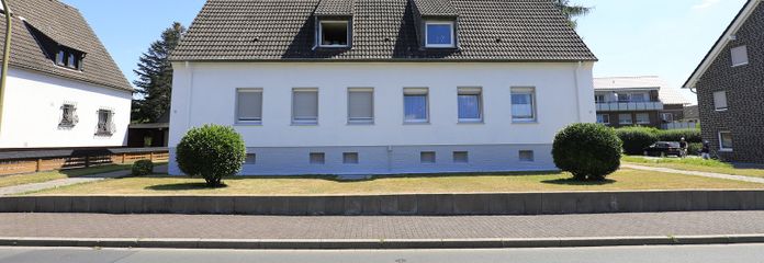 Schöne Wohnung mit Gartennutzung in Bönen – Außenansicht