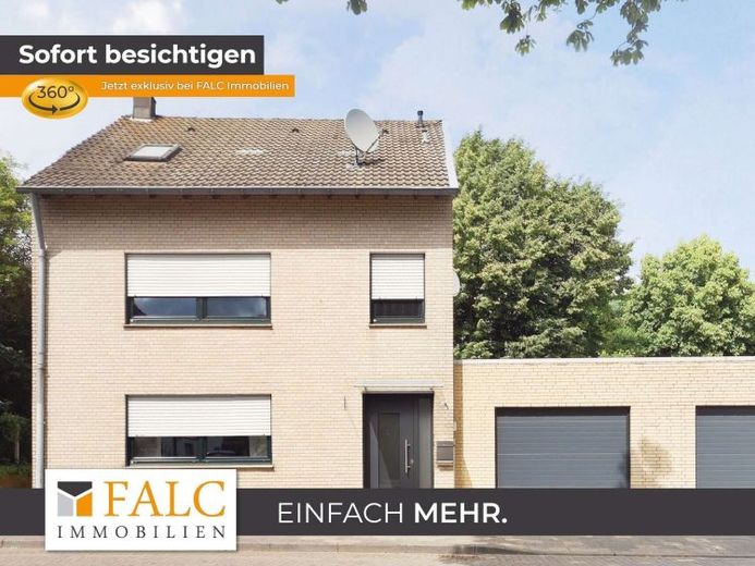 Viel Platz für neue Ideen: Sanierungsbedürftiges Einfamilienhaus mit Wintergarten und drei Garagen – Foto 1