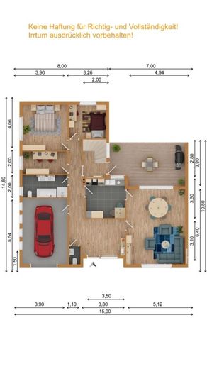 Gepflegter Bungalow mit Terrasse, Garten und Garage in Schalkholz zu verkaufen – Bild 15