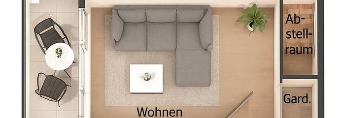 Grundriss Umkirch 3 Zimmer