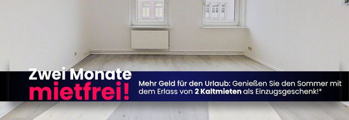 **Exclusive Summer Bonus: 2 months’ net cold rent FREE** Spacious 3-room apartment with a bathroom featuring natural light and plenty of sunlight