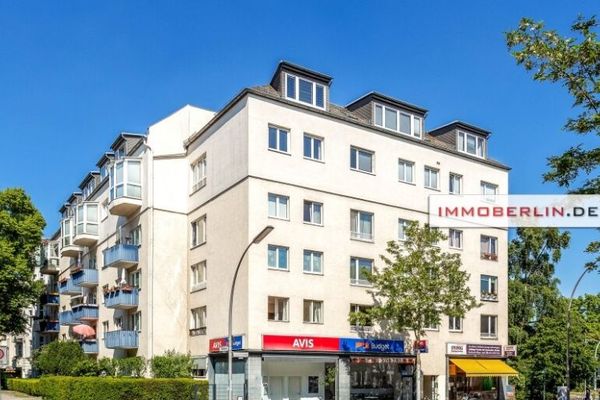 IMMOBERLIN.DE - Helle Wohnung in verkehrsgünstiger Lage nahe Stadtpark Steglitz
