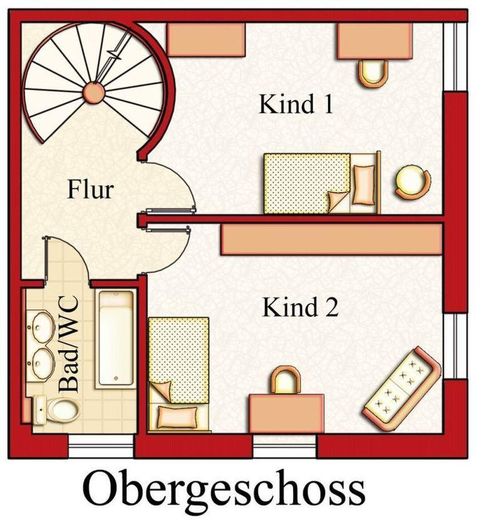 Quattrohaus in Lohhof – OG