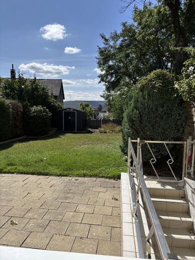 Sonniges Südhaus mit Garten provisionsfrei + bezugsfertig auf dem Harkortberg in Alt-Wetter – Außentreppe Garten_KG
