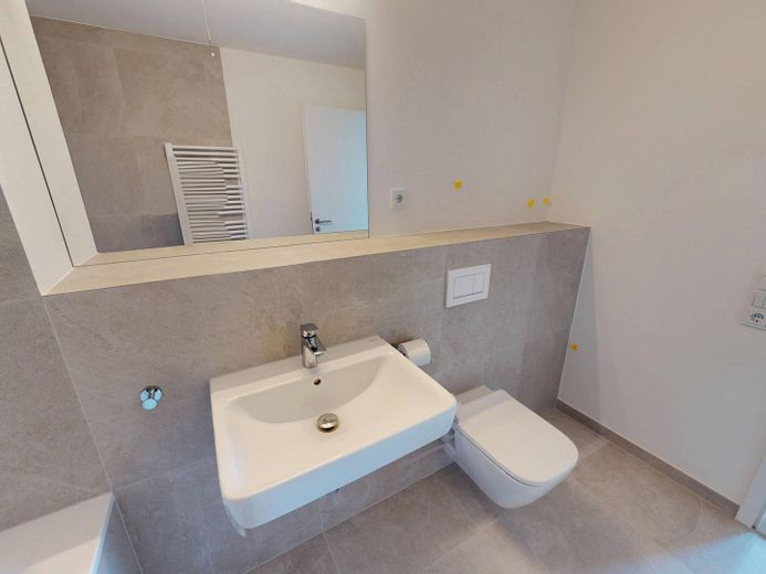 ++Exklusiv wohnen: top-moderne 3-Zimmer-Wohnung mit EBK, Balkon & 2 Bädern++ – Ansicht I: Badezimmer I