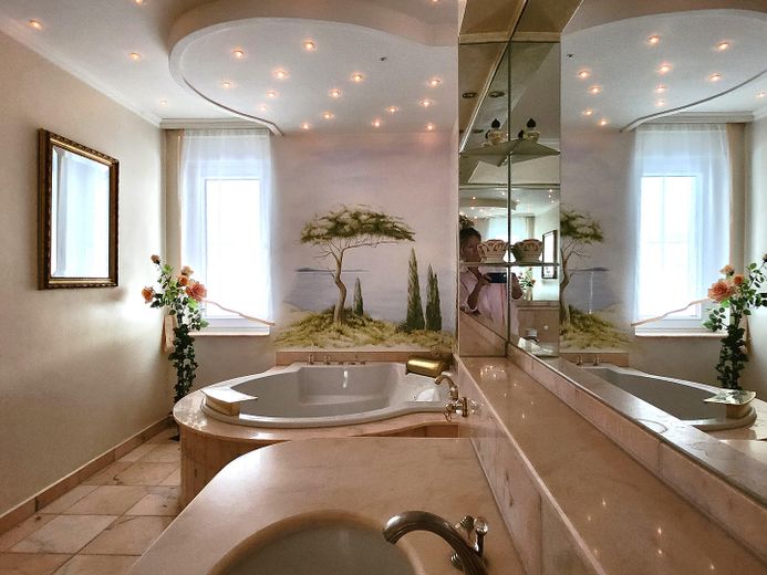 Großzügiges Anwesen mit Wasserblick in bester Lage im Ostseebad Koserow auf der Insel Usedom – Badezimmer mit Whirlpool