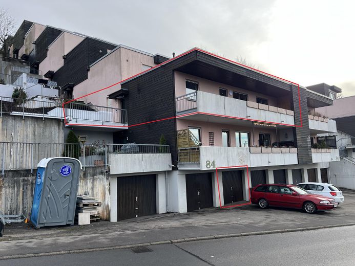 Blick von der Straße