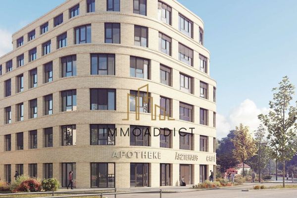 Attractive commercial premises in the newly built medical center in Berlin-Karlshorst available for rent commission-free