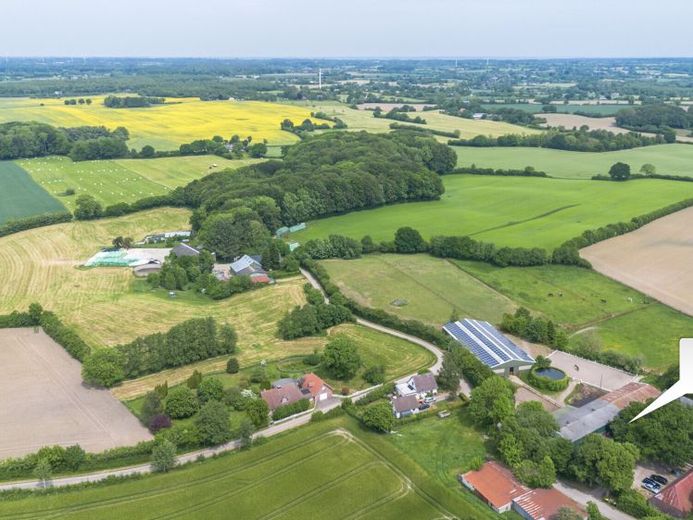 Ein Traum für Pferdeliebhaber: Reitanlage mit Halle und Hauskoppeln – Foto 1