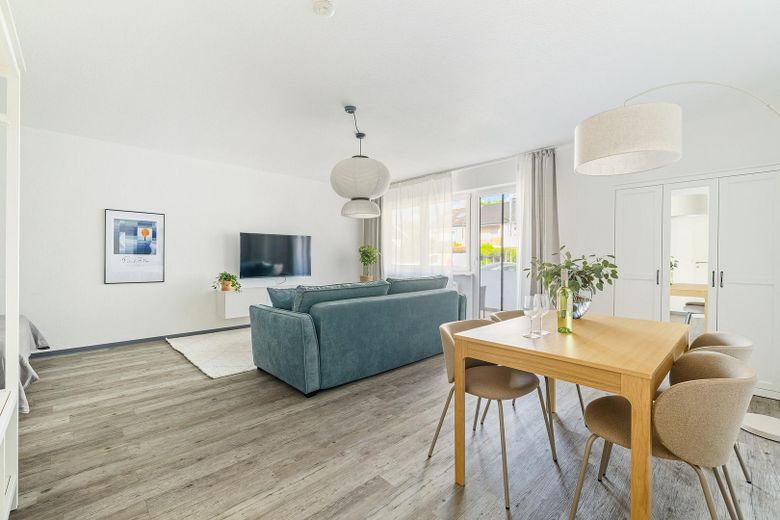 Luminoso appartamento di 1,5 locali a Hochheim am Main – con cucina componibile e arredamento opzionale – Foto 5