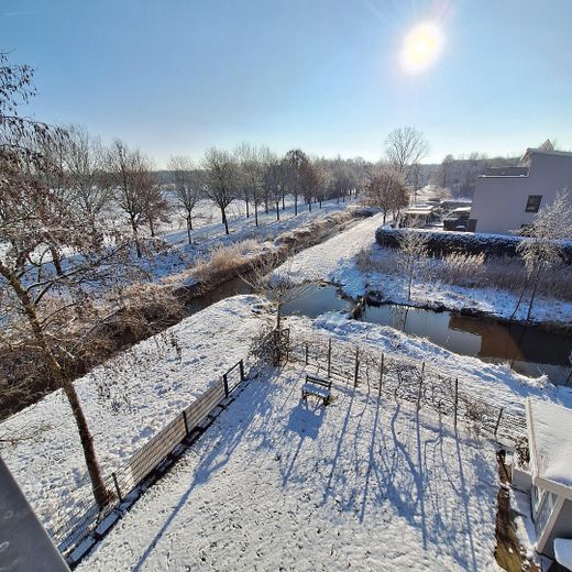 Exklusives Stadthaus am Seerosenpark in Bremen Oberneuland - provisonsfrei! – Winterimpressionen - Südost