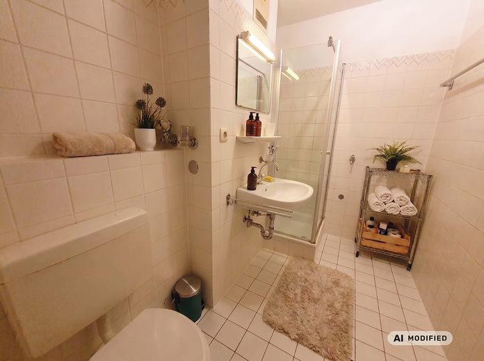 Luminoso appartamento di 2 locali con balcone esposto a sud – parzialmente arredato, 3° piano con ascensore a Gostenhof – Bad Neu