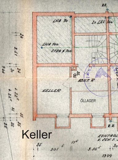 Doppelhaushälfte in stadtnaher Panoramalage von Schwäbisch Gmünd – Grundriss Keller