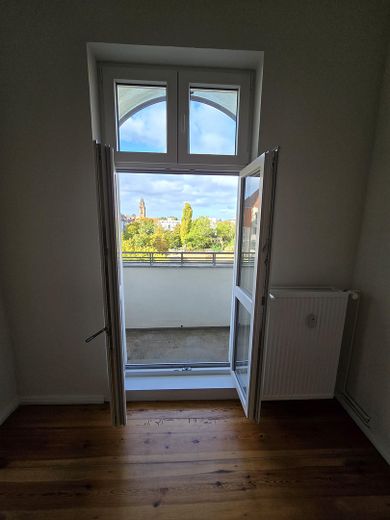 Von Privat 2-Zi Altbauwohnung, Nähe Schloßstraße, vermietet – Zimmer 1 - Balkon